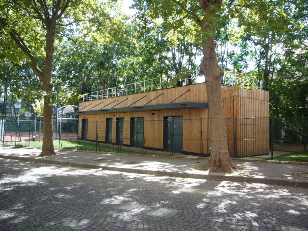 Vestiaires du T.E.P. Castagnary